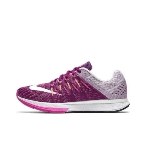 Nike Air Zoom Elite 8 Амортизация Износостойкий Низкий Топ Беговые кроссовки Унисекс Фиолетовый