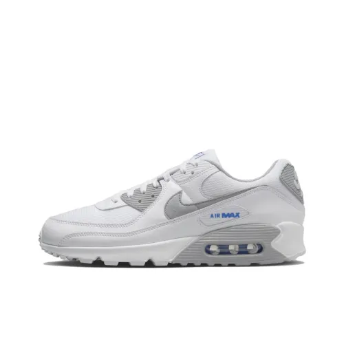 Nike Air Max 90 Low Топ Повседневные Беговые Кроссовки Унисекс Белые