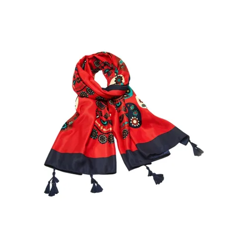 NALANDU Полиэстер Палантины Женские