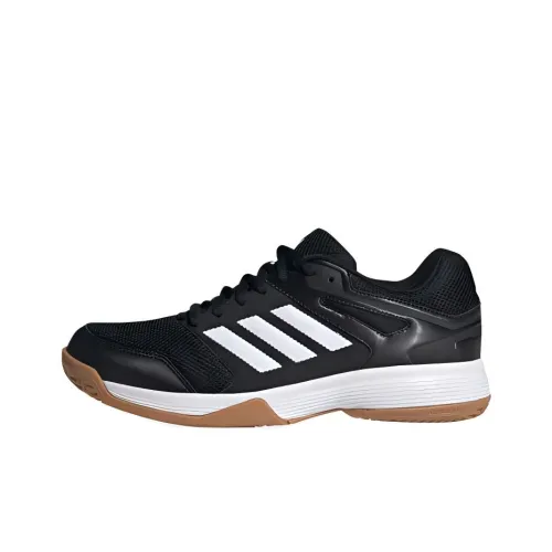Adidas Speedcourt Slip Resistant Abrasion Resistant Низкий Топ Повседневная Обувь Мужская Черная