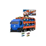 Синий трансформируемый грузовик-катапульта oversized