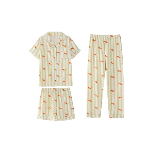 WANANNI Пижамный комплект женский светло-зеленый