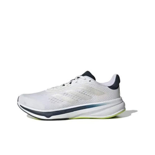 Adidas Response Super Беговые кроссовки Низкий топ Серый Белый Мужской