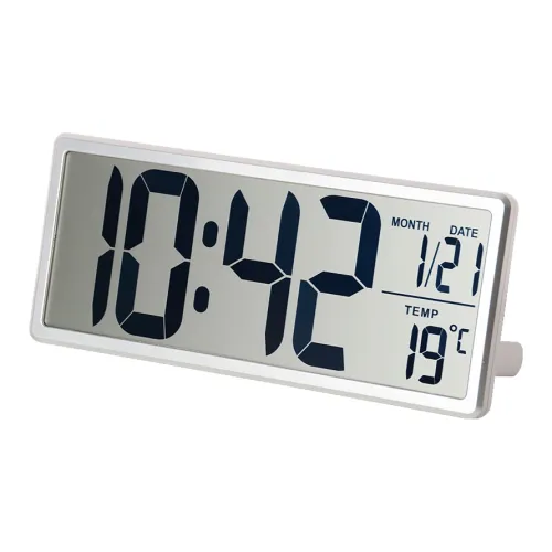 HENSE Electronic Механизм ABS Стена Часы Унисекс Белый HA88