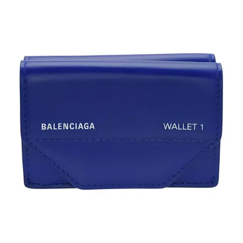 Balenciaga Кожа Кошелек Клатч Унисекс Синий