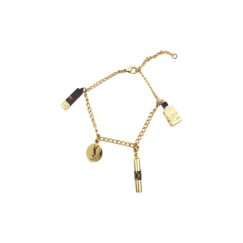 SAINT LAURENT Сплав Серебряное Покрытие Золотое Покрытие Браслеты Женские Золото