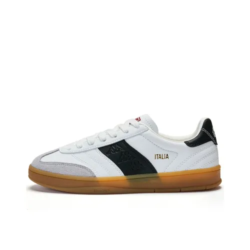 KAPPA Slip-on Resistant Shock Absorbers Низкий Топ Скейтборд Кроссовки Unisex Белый