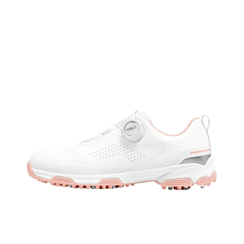 PGM Низкий Топ Обувь для гольфа Женская Белая Розовая