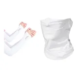 В клетку, белый, подвесной, стиль (охлаждающие рукава, одежда, наборы)