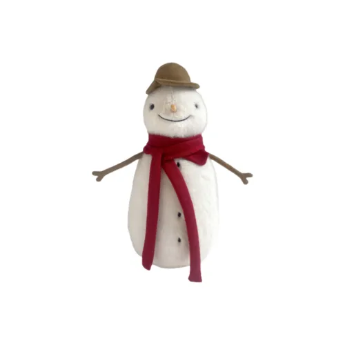 JELLYCAT Christmas Series Cute Snow Cute Jesse Snowman Куклы Плюшевая кукла 30 см Высота в сидячем положении