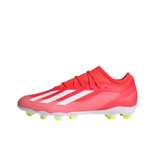 Adidas X CRAZYFAST LEAGUE Футбольные бутсы Низкие Топ Красные Белые Мужские