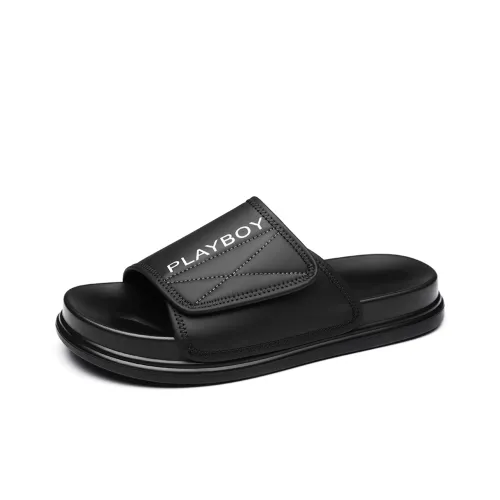 Слипоны PLAYBOY Collaboration Черные Мужские