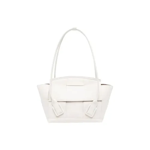 Bottega Veneta Arco Коровья кожа Одно плечо Сумка Женская Белая