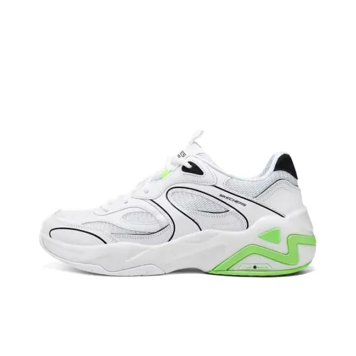 Skechers ATHLETICS SPORT PERFORMANCE D'Lites Низкий Топ Кроссовки для бега Мужские Белые