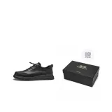 Чёрный (Стандартный размер кожаной обуви)