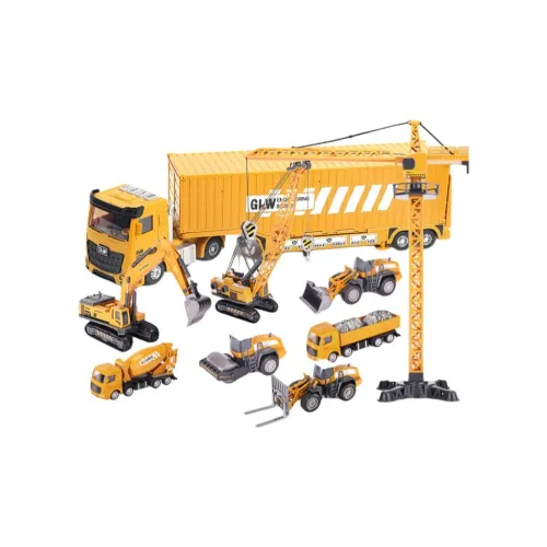 YISBRO Контейнер Грузовик и Прицеп Инженерия Транспорт Набор Игрушки
