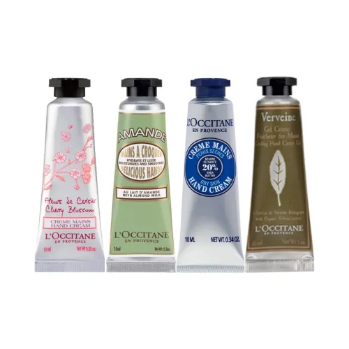 LOCCITANE Ароматный крем для рук Hydrating и Moisturizing подарочный набор к Дню учителя с вишневым цветком