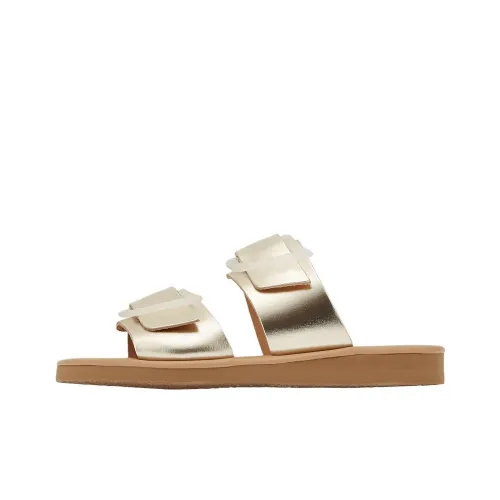 ANCIENT GREEK SANDALS Слипоны 4,5 см Женские Золотые