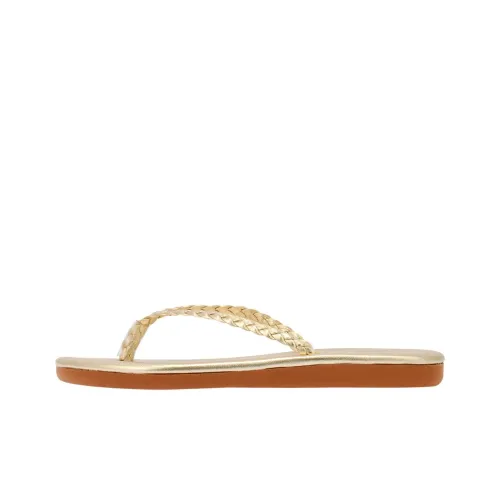 ANCIENT GREEK SANDALS Шлепанцы Золотой Женские