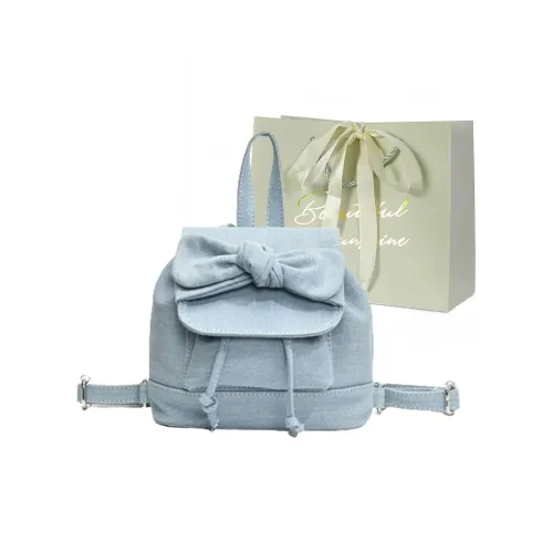 JIANGLIDA ПУ (полиуретан) Деним Рюкзак Стандартный Женские