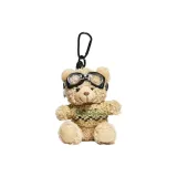 Свитер с хаки полосами - Бурый медведь