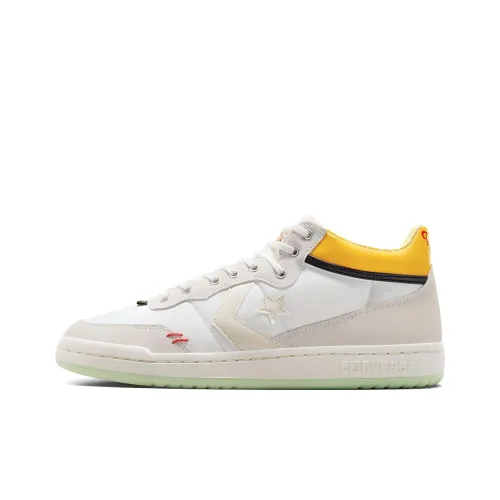 Topo Chico совместный бренд x Converse Fastbreak противоскользящие устойчивые к истиранию низкий топ кроссовки для скейтбординга мужские белый желтый