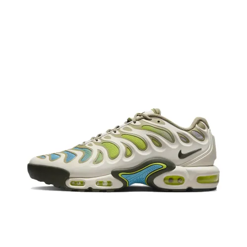 Nike Air Max Plus Low Топ Повседневные Беговые Кроссовки Унисекс Коричневый Зеленый Синий