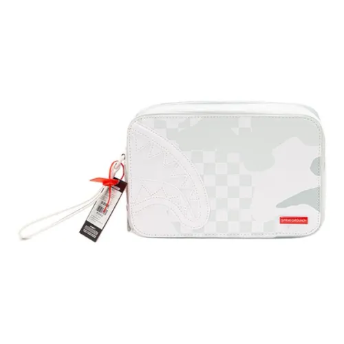 SPRAYGROUND ПВХ Клатч Маленький Женский Белый