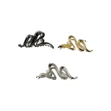 Золотой + Серебряный + Металлический Черный [12 см]