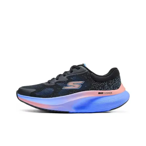 Skechers WOMEN'S GO WALK Беговые кроссовки Низкий верх Черный/Разноцветный цвет Женский