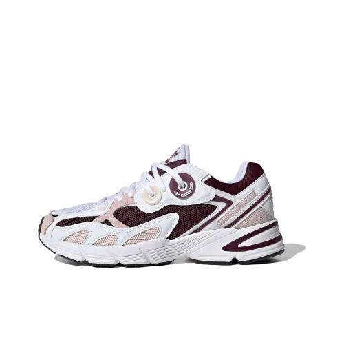 Adidas Originals Astir Аbrasion Resistant Низкий Топ Повседневная Обувь Женская Белый Коричневый Розовый