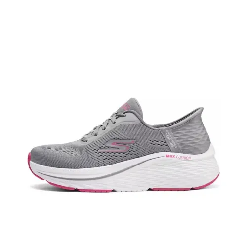 Skechers WOMEN'S GO Series Низкий Топ Повседневные Беговые Кроссовки Женские Серый Розовый