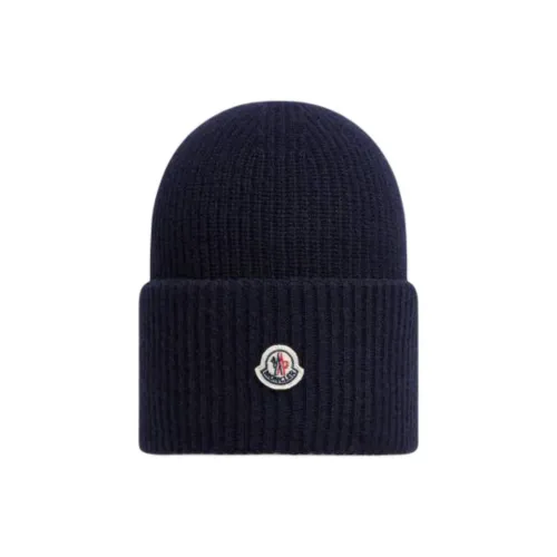 Moncler Шерстяные Шапки Женские Синие