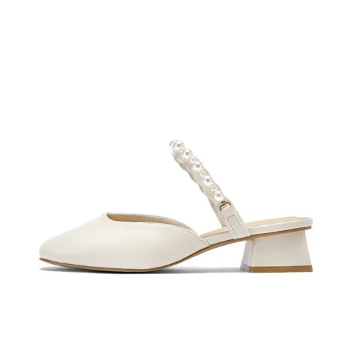 Daphne Домашние тапочки Женские Экрю