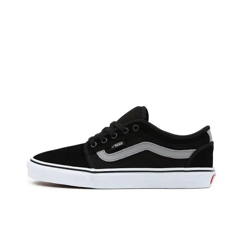 Vans Skate Chukka Low Топ Кроссовки для скейтбординга Унисекс Черный