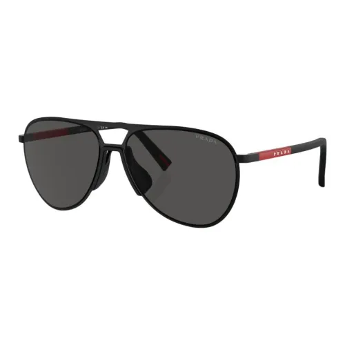 PRADA Aviator Солнцезащитные очки Мужские Черные