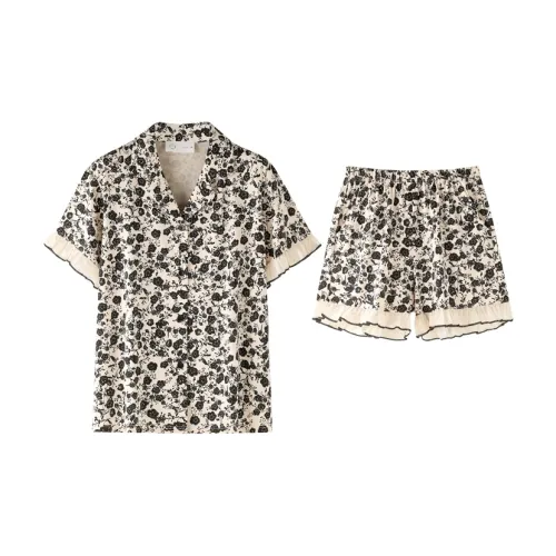 MEONSILL Пижамный комплект женский абрикосовый