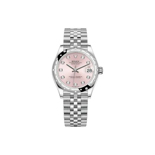ROLEX Автоматический Механический Movement Женские Часы 31 мм Розовые