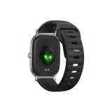 Официальный силиконовый ремешок для часов - черный