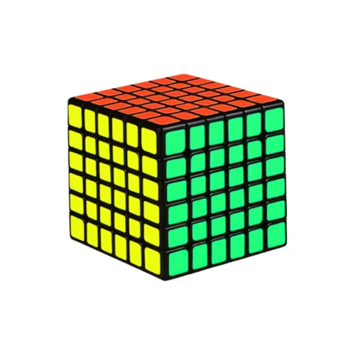 Qiyi Кубик Рубика Многоцветная Клетка 7-й Порядок Shadow 6-й Порядок Развивающие Игрушки