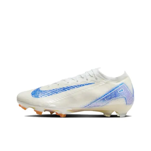 Nike Mercurial Vapor 16 Elite FG Твердый Грунт Футбольные Бутсы Унисекс Белый Синий