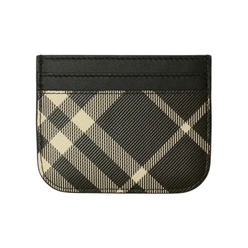Burberry PU (полиуретан) Полиуретан Картхолдер Женский Черный и Печатная ткань
