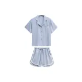 Вишневый цветок, синий, женский