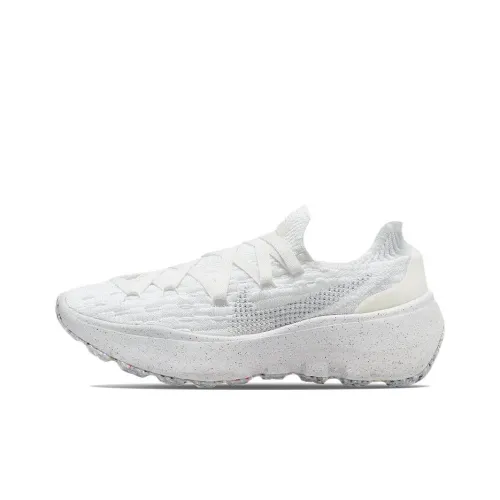 Nike Space Hippie 04 Шокабсорберы Противоскользящие Устойчивые к истиранию Низкий Топ Повседневная Обувь Женская Белая