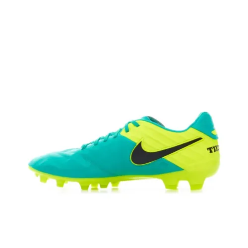 Nike Tiempo Legend 6 HG Твердый Ground Shock Absorbers Противоскользящие Устойчивые к истиранию Футбольные бутсы