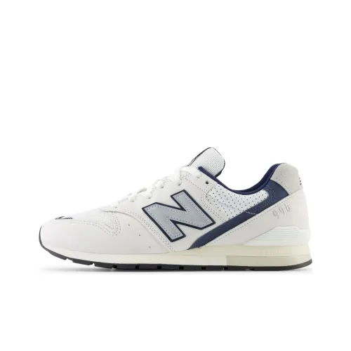 New Balance NB 996 Low Топ Повседневные Беговые Кроссовки Унисекс Белый Синий