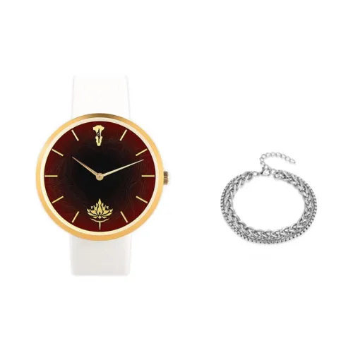 Ingyunshi Perfect World Collaboration Кварцевый механизм Искусственная кожа Ремешок Часы Мужские Часы Серебристый циферблат