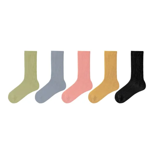 MADALLO Спецификация Колено Высокие Носки Женские Combo Set