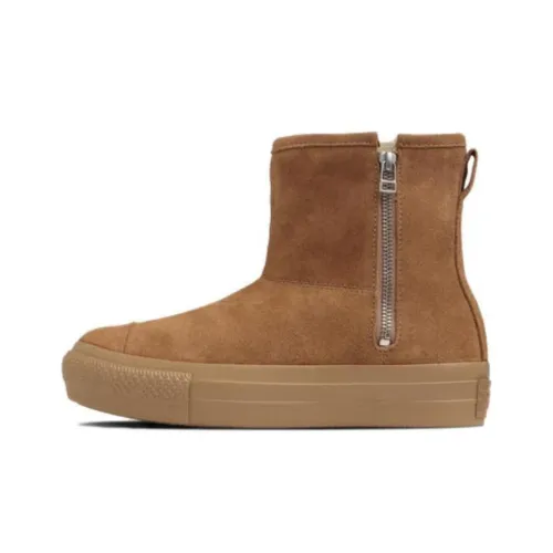 Конверс All Star Plts BT Z Hi MID Топ Скейтборд Кроссовки Женские Желтые