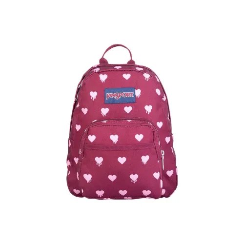 JanSport Полиэстер Рюкзак Мини Женский Розовый Красный